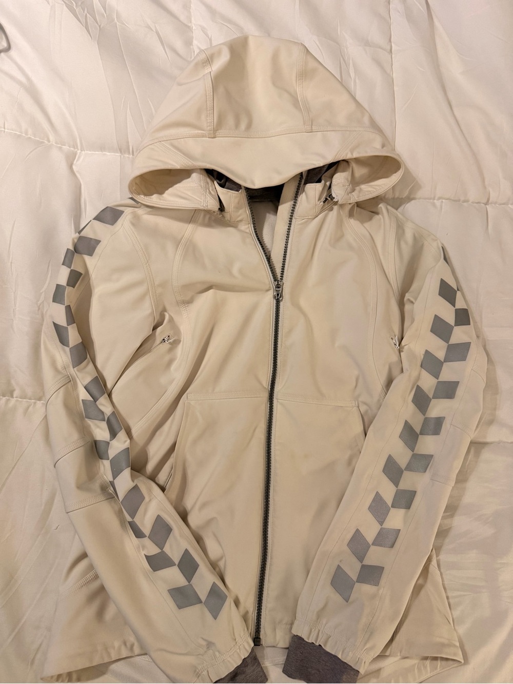 Lululemon VINTAGE feeling frosty hooded Zip-Up Jacket